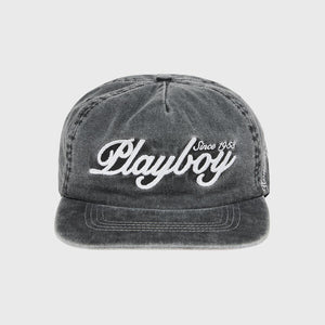 Playboy Washed Hat Black