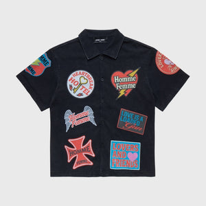 Heartbreak Button Down Black