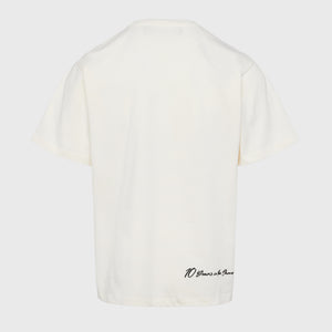 Heat Check Tee Cream and Gold