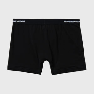 Logo Boxers 2 Pack Black