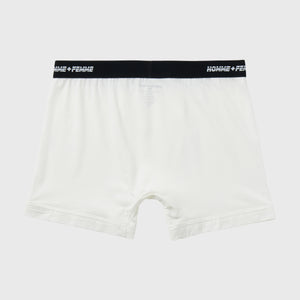 Logo Boxers 2 Pack White