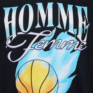 Heat Check Tee Black and Blue