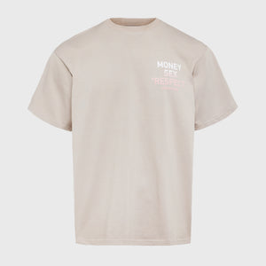 Respect Tee Grey and Pink