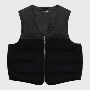 Tyson Corduroy Vest Black