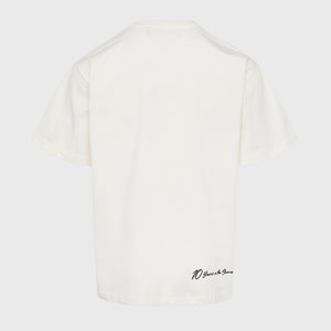 Heat Check Tee Cream and Blue