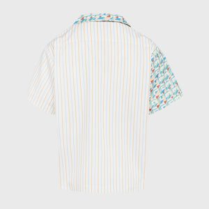 Hologram Striped Shirt Green