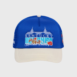 Twin Spires Snapback Blue