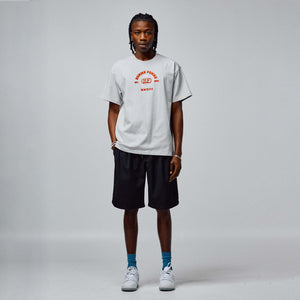 Embroidered Royal Crest Tee Grey