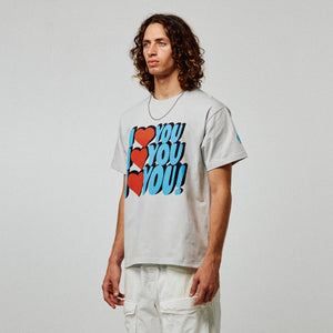 Heartbeat Tee Grey