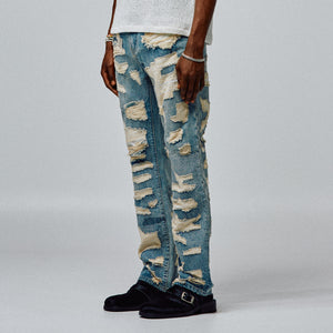 Over Distressed Denim