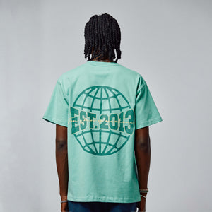 Global Logo Tee Green