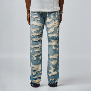 Over Distressed Denim