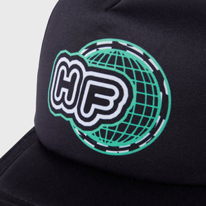 Global Trucker Hat Black