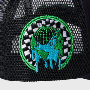 Global Trucker Hat Black