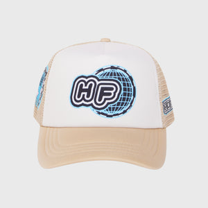 Global Trucker Hat Taupe