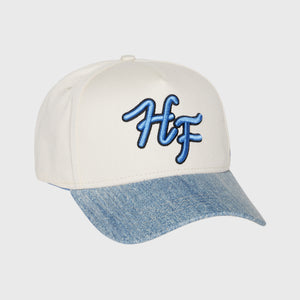 Initial Snap Back Blue