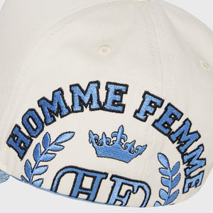Initial Snap Back Blue