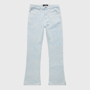 Jacquard Denim Blue