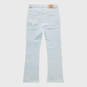 Jacquard Denim Blue