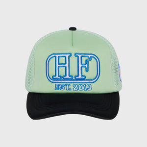 Medallion Trucker Hat Green