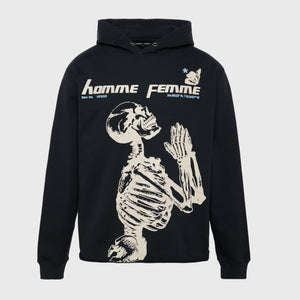 Skeleton Hoodie Black