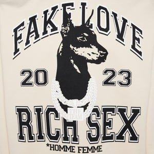 Fake Love Crewneck Cream