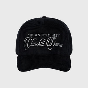 Churchill Downs Corduroy Hat Black