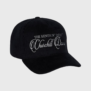 Churchill Downs Corduroy Hat Black