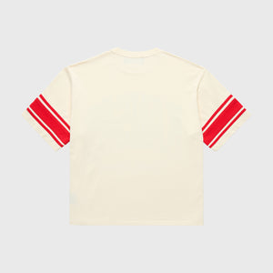 Kansas Cropped Tee White