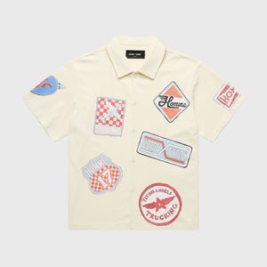 Road Trip Button Down Off White