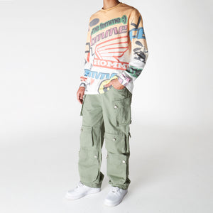 Bourne Cargo Pants Green