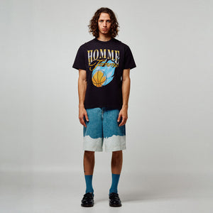 Heat Check Tee Black and Gold