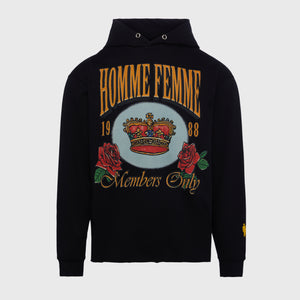 Members Only Hoodie Black