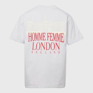 Embroidered Royal Crest Tee Grey