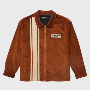 Corduroy Crew Jacket Brown