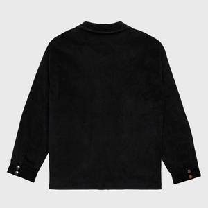 Corduroy Crew Jacket Black