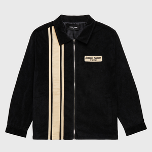 Corduroy Crew Jacket Black