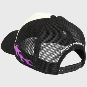 500 Crew Trucker Black and White