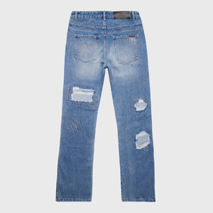 Decayed Denim Jean Blue