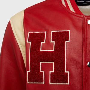 Bel-Air Varsity Jacket Red