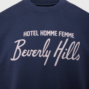 Hotel Homme Femme Crewneck Navy
