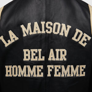 Bel-Air Varsity Jacket Black