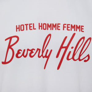 Hotel Homme Femme Tee White and Red