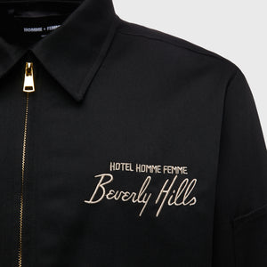Beverly Hills Twill Jacket Black