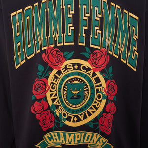 Collegiate Varsity Crewneck Charcoal
