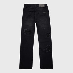 Decayed Denim Jean Black