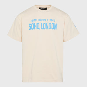 Hotel Homme Femme London Tee Cream