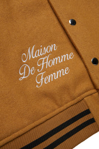 World Champs Letterman Jacket Brown