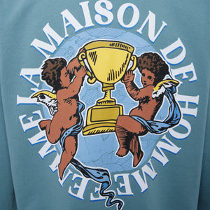 Maison Angels Crewneck Deep Teal