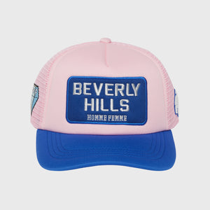 Beverly Hills Trucker Hat Pink